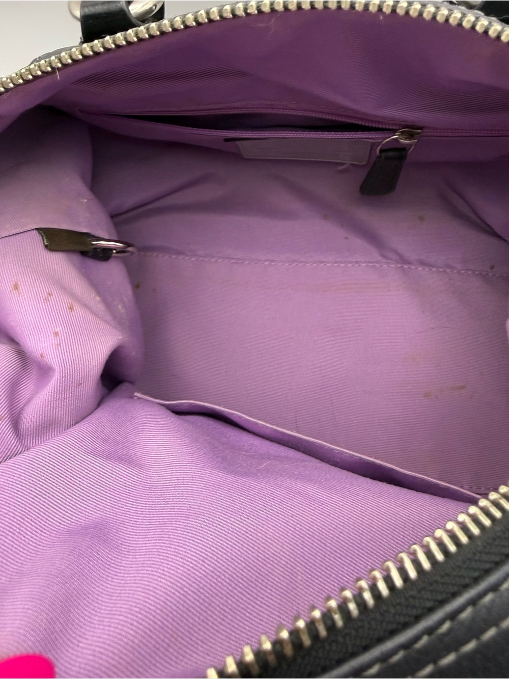 Coach Madison Op Art Sophia Satchel VINTAGE - Picture 7 of 8
